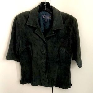 Suede shirt